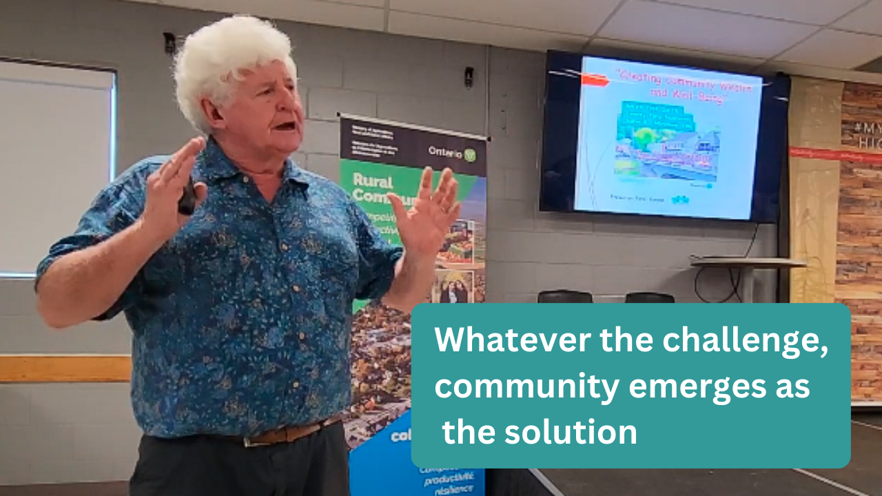 What builds great communities?