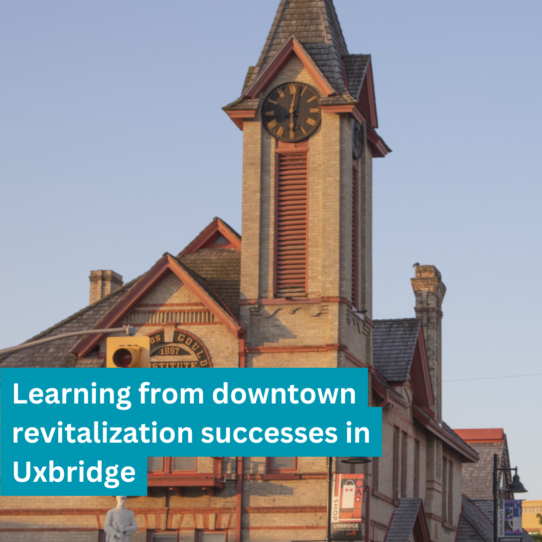 How Uxbridge crafted Downtown Revitalization success
